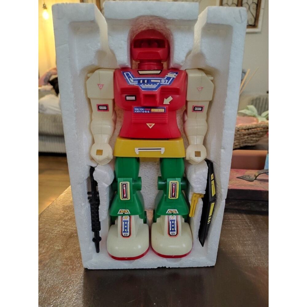 VINTAGE SUPER MECHANIC SUPER FIGHTER GALAXY ROBOT TAIWAN Brand New